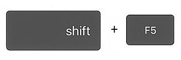 Shift + F5 shortcut: View presentation from current slide onwards